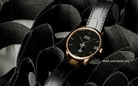 MIDO Baroncelli II M037.405.36.050.00 Mechanical Black Dial Black Leather Strap LIMITED EDITION-4