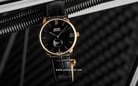 MIDO Baroncelli II M037.405.36.050.00 Mechanical Black Dial Black Leather Strap LIMITED EDITION-7