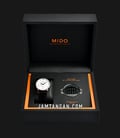 MIDO Baroncelli M037.407.16.261.00 20th Anniversary Ivory Dial Black Leather Strap LIMITED EDITION-3
