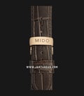 MIDO Baroncelli M037.407.36.061.00 Signature Gent Automatic Anthracite Dial Brown Leather Strap-2