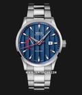 MIDO Multifort M038.424.11.041.00 Power Reserve Blue Dial Stainless Steel Strap-0