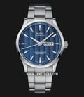 MIDO Multifort III M038.431.11.041.00 Chronometer 1 Blue Dial Stainless Steel Strap-0