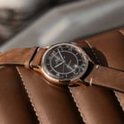 MIDO Multifort M040.407.36.060.00 Patrimony Automatic Black Dial Dark Brown Patina Leather Strap-5