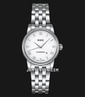 MIDO Baroncelli M7600.4.26.1 Lady Automatic White Dial Stainless Steel Strap -0