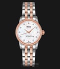 MIDO Baroncelli II M7600.9.69.1 Automatic White Mother of Pearl Dial Dual Tone Stainless Steel Strap-0