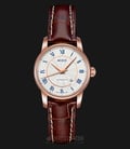 Mido M7600.2.21.8 Baroncelli II Automatic Silver Dial Brown Leather Strap-0