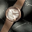 MIDO Commander M8429.3.23.11 Shade Automatic Silver Dial Rose Gold Mesh Strap Special Edition-7