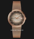MIDO Commander M8429.3.23.11 Shade Automatic Silver Dial Rose Gold Mesh Strap Special Edition-0