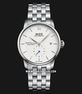 Mido M8608.4.26.1 Baroncelli II Man 100th Anniversary Limited Edition White Dial Stainless Steel-0