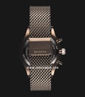 MVMT Voyager 28000242-D Maple Frost Dual Time Black Dial Taupe Mesh Strap-2