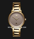 MVMT Signature D-MF02-G Ladies Grey Dial Gold Tone Stainless Steel Strap-0