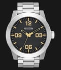 NIXON A3462730 Corporal SS Black Dial Stainless Steel-0