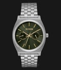 NIXON A9222210 Time Teller Green Dial Stainless Steel  Watch-0