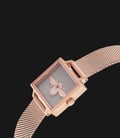 Olivia Burton OB16AM132 Square 3D Bee Ladies Dual Tone Dial Rose Gold Stainless Steel-1