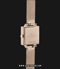 Olivia Burton OB16AM164 3D Bee Square Blush Sunray Dial Rose Gold Stainless Steel-2