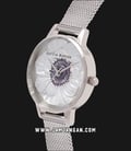 Olivia Burton OB16AN01 3D Anemone Ladies Silver Dial Stainless Steel -1