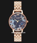 Olivia Burton OB16BF17 Bejewelled Florals Ladies Multicolor Dial Rose Gold Stainless Steel -0