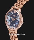 Olivia Burton OB16BF17 Bejewelled Florals Ladies Multicolor Dial Rose Gold Stainless Steel -1
