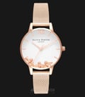 Olivia Burton OB16CH01 Busy Bees Ladies Dual Tone Dial Rose Gold Stainless Steel-0