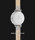 Olivia Burton Bee OB16GD05 Silver Dial Grey Lilac Leather Strap-2