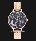 Olivia Burton Celestial OB16GD36 Ramadhan Special Navy Dial Rose Gold Stainless Steel-0