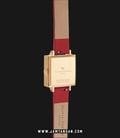 Olivia Burton Butterfly OB16GSET27 White Dial Red Leather Strap + Gift Set-2