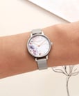 Olivia Burton OB16PP37 Watercolour Florals Multicolor Dial Stainless Steel-3
