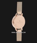 Olivia Burton Watercolour Florals OB16PP40 3D Bee On Dial Rose Gold Mesh Strap-2