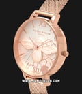 Olivia Burton OB16VM26 Abstract Florals Dual Tone Dial Rose Gold Stainless Steel-1