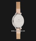 Olivia Burton OB16VM27 Abstract Florals Dial Peach Leather Strap-2
