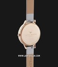 Olivia Burton Floral OB16VM37 Abstract Florals Dial Grey Leather Strap-2