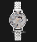 Olivia Burton Floral OB16VM38 Abstract Marble Grey Dial Stainless Steel Strap-0