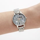 Olivia Burton Floral OB16VM38 Abstract Marble Grey Dial Stainless Steel Strap-3