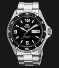 Orient Mako II FAA02001B Automatic Black Dial Stainless Steel Strap-0