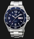 Orient Mako II Automatic Divers FAA02002D Men Blue Dial Stainless Steel Strap-0