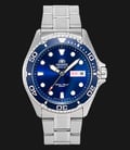 Orient Blue Ray II FAA02005D Automatic Diver Navy Dial Stainless Steel Strap-0