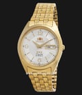 Orient Classic FAB0000CW Automatic Men White Dial Gold Stainless Steel-0