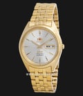 Orient Classic FAB0000FW Men Silver Dial Gold Stainless Steel-0