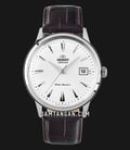 Orient Bambino FAC00005W Automatic White Dial Brown Leather Strap-0