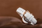 Orient Fashionable FAC07002W Automatic Elegance Ladies White Dial White Leather Strap-5