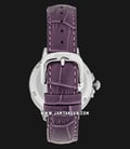 Orient Fashionable FAC07003W Automatic Elegance Ladies White Dial Purple Leather Strap-2