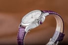 Orient Fashionable FAC07003W Automatic Elegance Ladies White Dial Purple Leather Strap-4