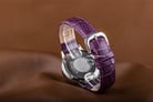 Orient Fashionable FAC07003W Automatic Elegance Ladies White Dial Purple Leather Strap-5