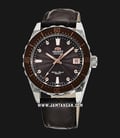 Orient FAC0A005T Ladies Brown Dial Brown Leather Strap-0