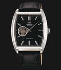 Orient Classic FDBAF002B Automatic Open Heart Black Dial Leather Strap-0
