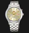 Orient TriStars FEM02022C9 Automatic Men Champagne Dial Stainless Steel Strap-0