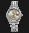 Orient 3 Stars  FEM0301WK Crystal AutomaticMen Silver Dial Stainless Steel Strap-0