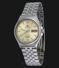 Orient FEM5M015C Crystal Automatic Gold Dial Stainless Steel Watch-0