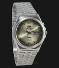 Orient FEM5M015U Crystal Automatic Sunray Gold Dial Stainless Steel Watch-0