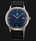 Orient FER2400LD Bambino V3 Classic Mechanical Blue Dial Black Leather Strap-0
